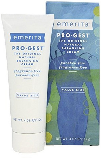 Emerita Progest 파라벤 프리 밸류 프로게스테론 황체호르몬 크림 여성 호르몬 크림, 1개