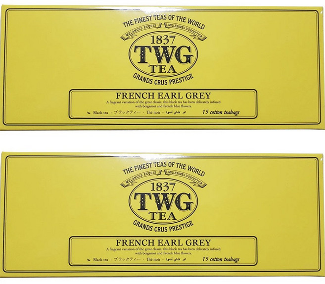티더블유지 프렌치 얼 그레이, 2.5g, 15개입, 2개