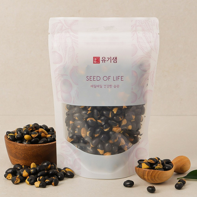무농약 원료로 만든 볶은 서리태, 1개, 150g