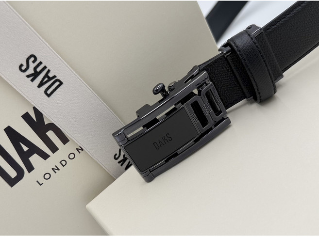 [백화점선물포장] 닥스 남성 천연 소가죽 자동벨트 정장 캐주얼 벨트 (쇼핑백증정)