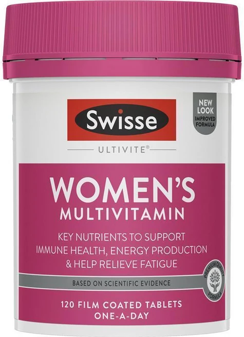 [스위스] 여성 멀티비타민 120정, 1개 - 쿠팡