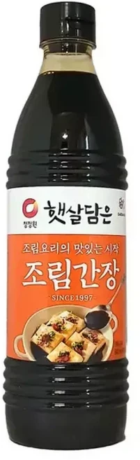 햇살담은 조림간장 840ml x 4개 / 요리소스 맛소스, 1개
