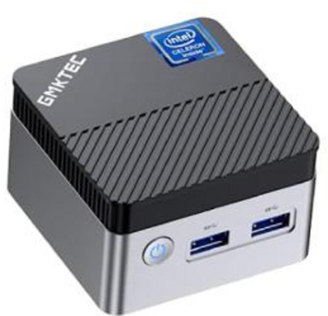 미니PC 미니컴퓨터 맥 미니피씨 GMKtec 데스크탑 컴퓨터 작업 미니 PC 셀러론 N5105 윈도우 11 프로 4K DDR4 8GB RAM 128GB ROM WiFi5 BT4.2, 1)KB5 EU Plug