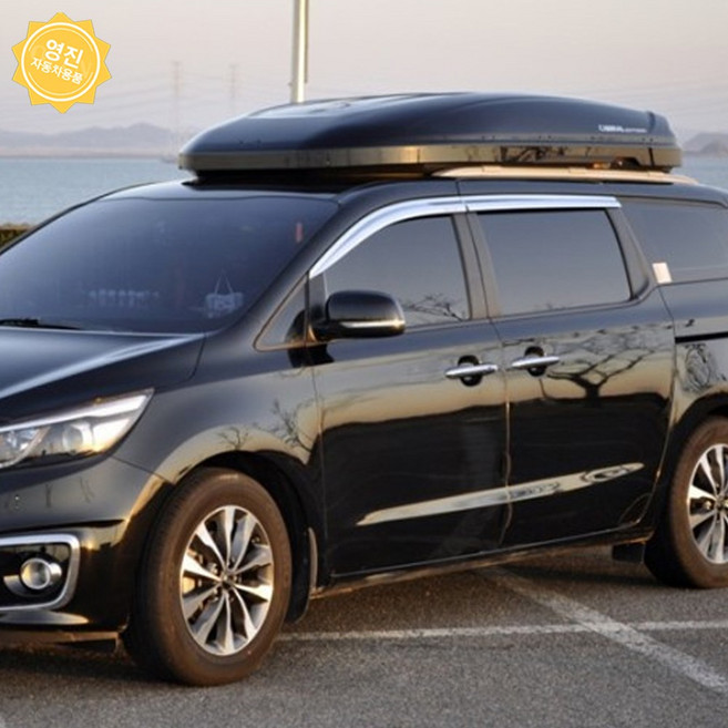 코토 일체형 루프박스 더뉴카니발 올뉴카니발 전용 대용량, 1개, 블랙