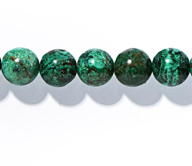 杰鴻 矽孔雀石圓珠