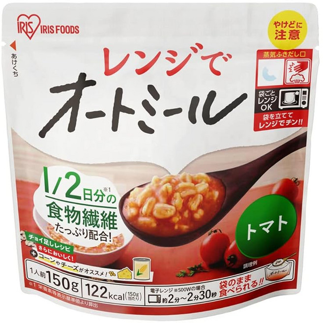 아이리스오야마 레인지로 오트밀 토마토 150g, 1개