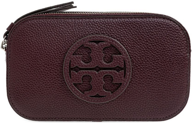 토리 버치 밀러 로고 아플리케 미니 크로스 백