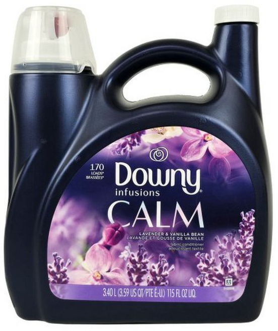 다우니 인퓨전스 캄 라벤더 바닐라빈 섬유유연제 3.4L g, 1개
