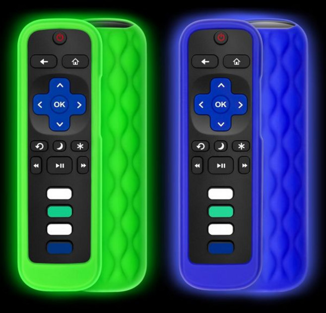 삼성/LG/비지오/TCL/하이센스/소니/필립스/샤프 및 기타 브랜드 스마트 TV 스트리밍 플레이어 사운드바 오디오 DVD/블루레이 플레이어와 호환되는 범용 TV-리모트 컨트, 1 for Roku Remote