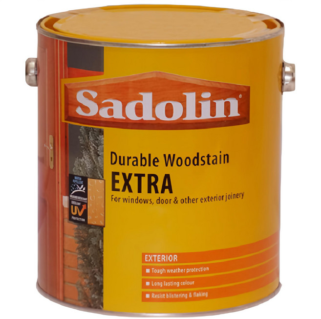 Sadolin 戶外木構專用油性護木漆 - 耐候護木 長效保護, 透明色, 1個