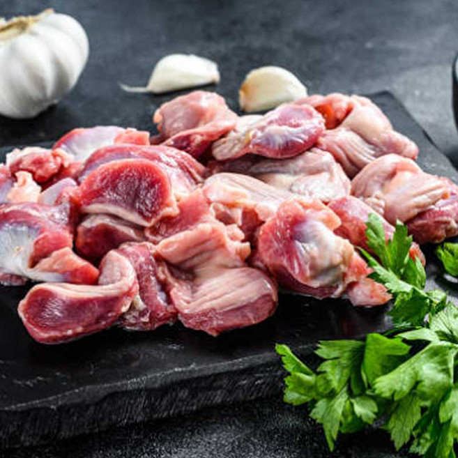 HACCP 쫄깃 신선 닭근위 닭똥집 닭모래집 꼬치 구이용, 1kg, 3개