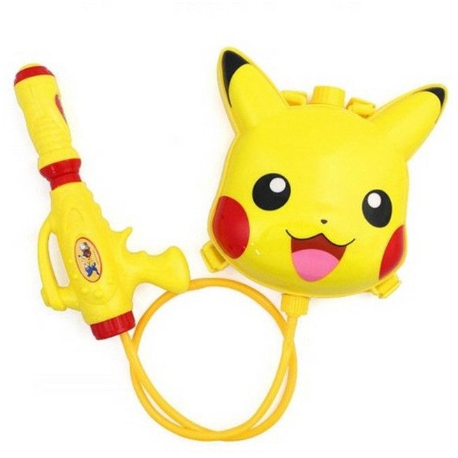 포켓몬스터 피카츄 배낭 물총, 혼합색상, 1개