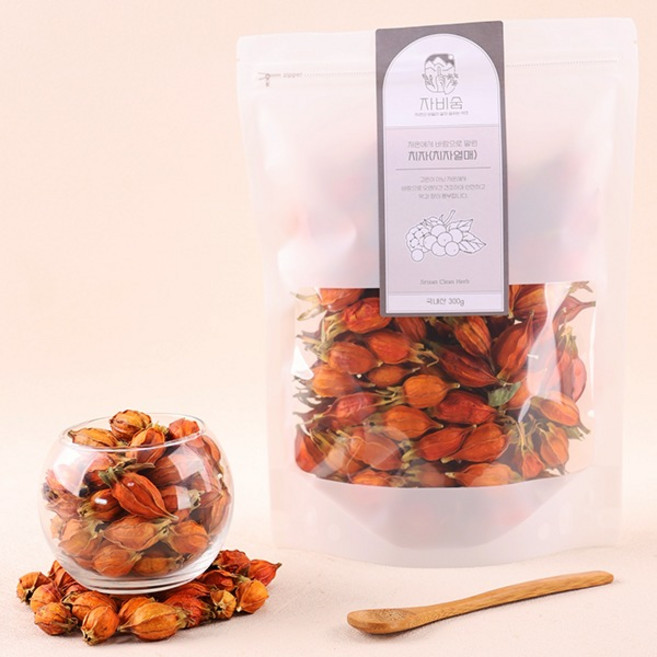 지리산 청정약초 저온건조 치자(통건조-국내산) 300g, 1개