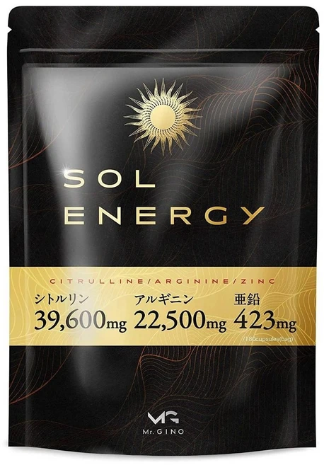 솔에너지 고급 시트룰린 100% 배합 아르기닌 아연 마카 엄선 16성분 65 754mg 영양기능식품 180알, 1개 - 쿠팡