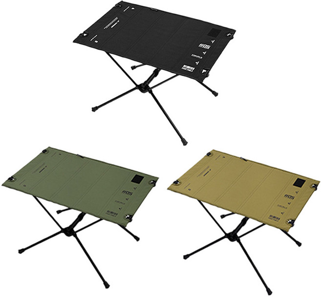 백패킹 접이식 롤 테이블 경량 등산 캠핑 낚시, 1개, ST 밀리터리 그린