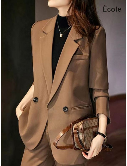 에꼴드파리 테일 베이직 자켓 F28WJB003Z