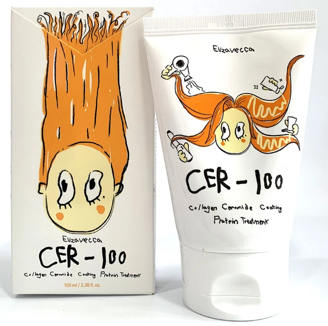 엘리자베카 밀키피기 콜라겐 세라마이드 코팅 프로틴 트리트먼트, 100ml, 1개 - 쿠팡