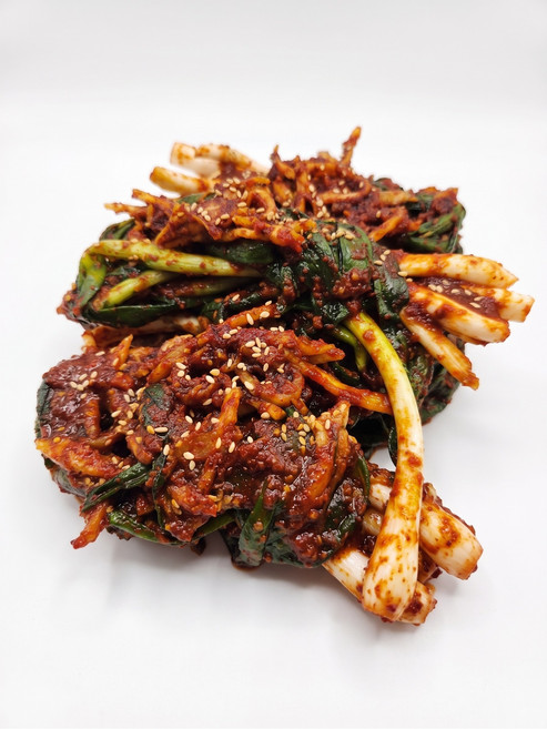 동광수산 매운 진미파김치 쪽파김치 진미채 실비김치, 1개, 5g