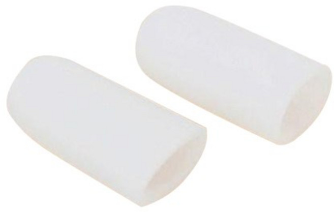 실리콘 엄지발가락 보호캡 성인용, 1세트