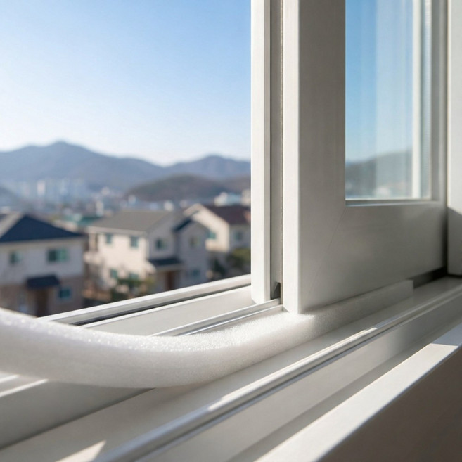 [창틈쏙 30mm] 창문 틈새막이 벌레 우풍 차단 문풍지 10개, 1세트