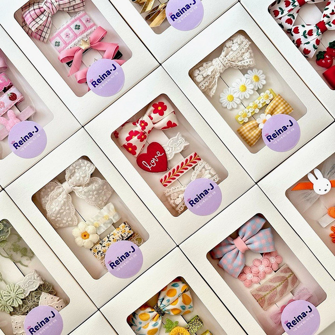 레이나제이 논슬립 아기 머리핀 세트 유아 헤어핀