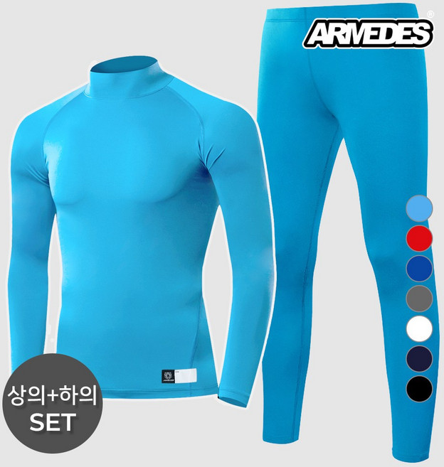 아르메데스 아동 스포츠 언더레이어 상하의 세트 AR-28+29