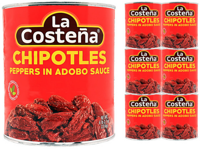 라코스테냐 치포틀레 페퍼 한박스 ( ), 1개, 2.8kg