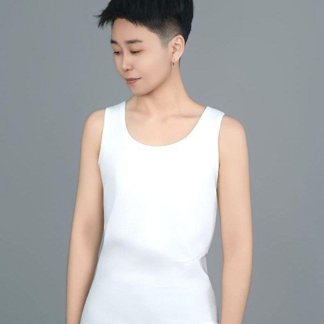 束胸 純棉束胸 長款掛鉤束胸 透氣束胸 帥T外穿背心 平胸內衣