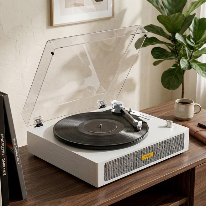 아이리버 시티팝 블루투스 LP 턴테이블, ISBL-W05