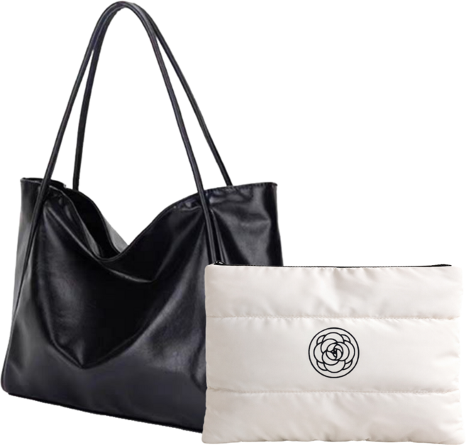 아르올 여자 빅사이즈 가방 숄더백 빅백 쇼퍼백 파우치 세트