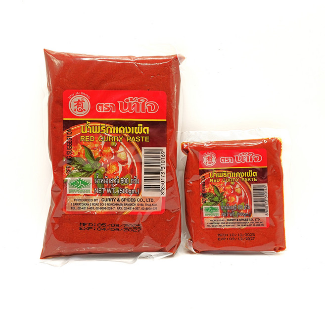 레드커리페이스트 RED CURRY PASTE, 1개, 500g