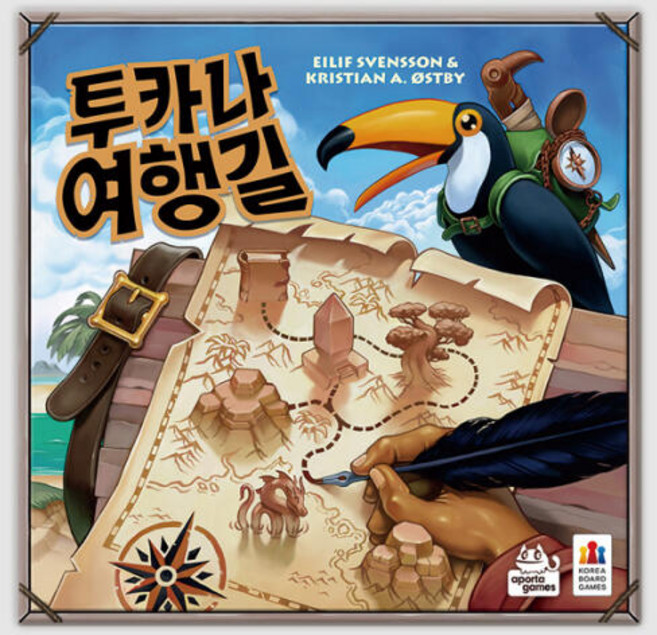 아트박스/코리아보드게임즈 투카나 여행길, 단품없음, 1개