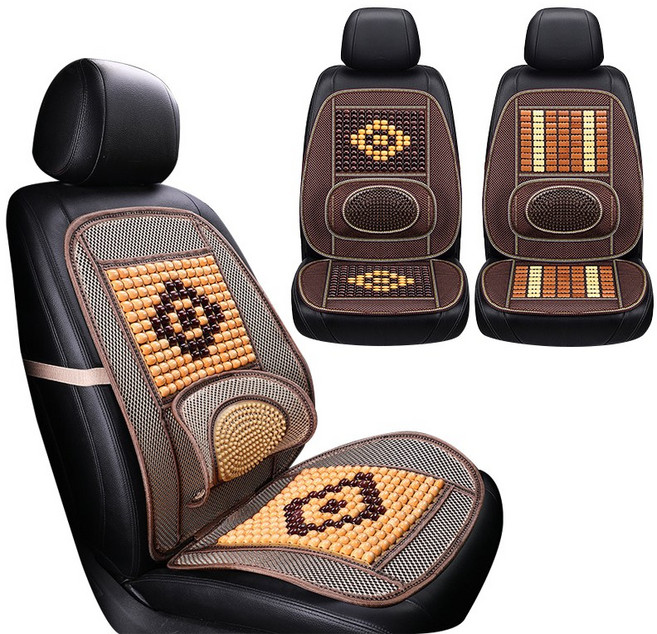 비텐 자동차 여름시트 대나무 메쉬 차량용통풍시트 b126, C와인, 1개