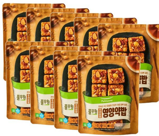 풀무원 우리찹쌀 영양약밥, 옵션 x 9개, 320g, 9개