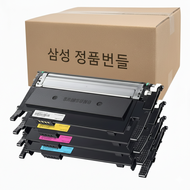 삼성전자 레이저프린터 토너 CLT-M510S/TND, 0 CLT-P510C 정품벌크 4색, 1개