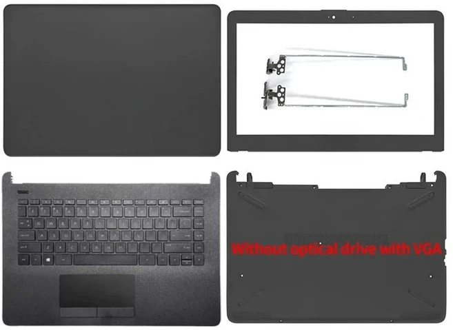 246 G6 14-BS 새 LCD 백 커버 프론트 베젤 힌지 팜레스트 하단 케이스 하우징 14인치, 03 AB keyboard D H 2