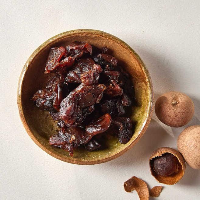 遵古柴燒桂圓肉 台灣龍眼乾 福圓 桂圓 福肉 台灣產 一斤裝, 1個