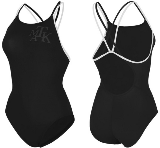 티막 플레이어스 원피스 여성 실내수영복 EKP0102