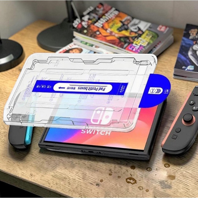 任天堂 Switch 2 無塵艙鋼化玻璃保護貼, 1個