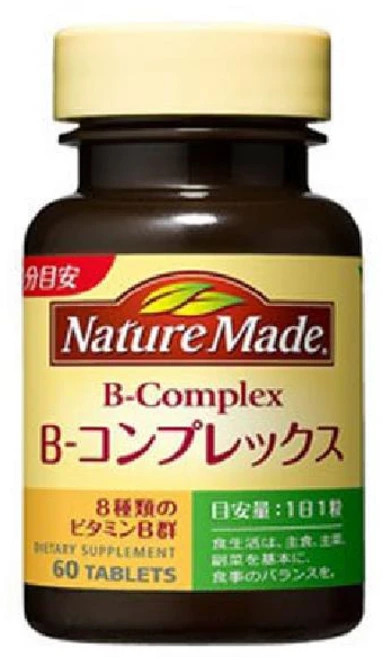 Nature Made 네이처메이드 B 콤플렉스 비타민B군 엽산 비오틴 함유 [60정 60일분], 1개, 60정 - 쿠팡