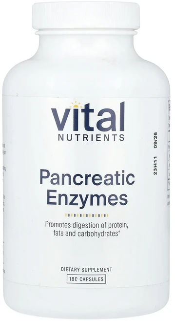 새해 첫좋은선물 Vital Nutrients 췌장 효소 캡슐 180정 제대로 할인합니다, 1개 - 쿠팡