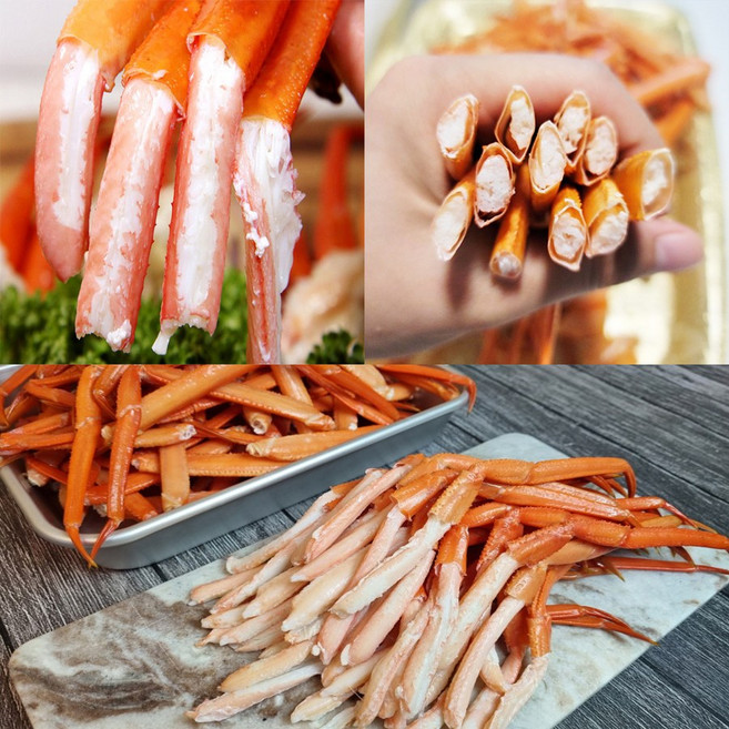 다리 만 스페셜상품 구룡포 대게 연지 홍게 자숙 다리 살 150개이상 1.3kg, 1개