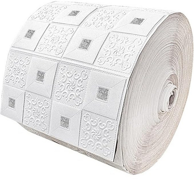 가남 이음새 없는 보온 단열 폼블럭 접착식 폼타일 70cm x 10m, 1개, 회색