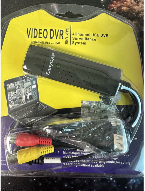 비디오테이프 변환 USB 오디오 이지캡쳐 Easycap 채널 카드 S-Video CVBS, 케이L656