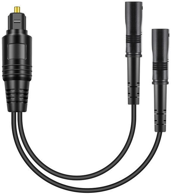 SPDIF 音頻光纖一分二線 Toslink 數字音響分配器, 1個, 0.32, 0.32