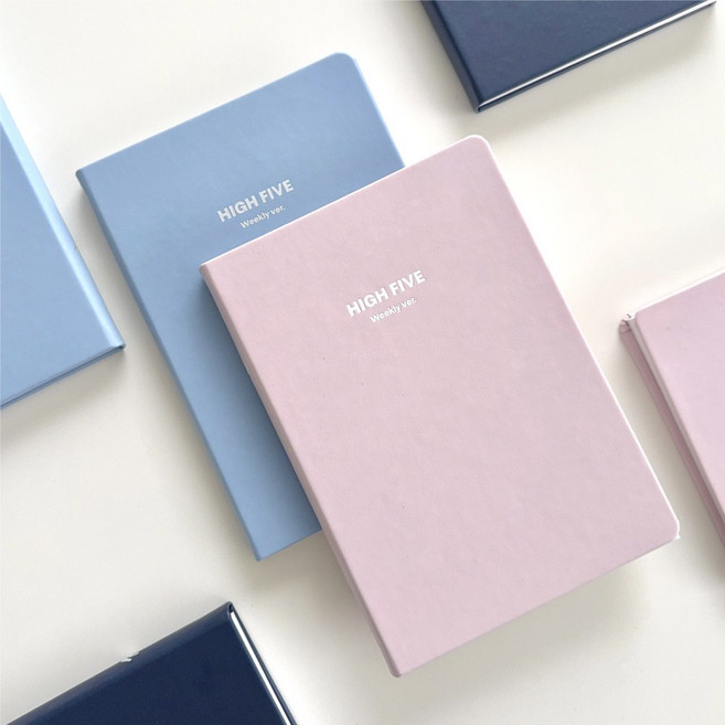 하이파이브투게더 (뉴) 하이파이브 위클리 주간 플래너 다이어리 - 분기형, 페일핑크, 4개