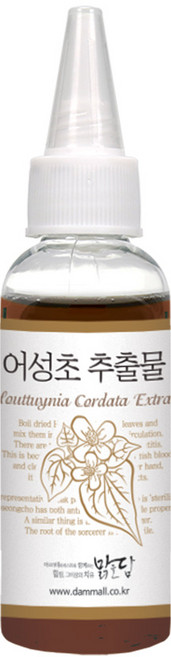 맑을담 어성초 추출물 50ml, 1개