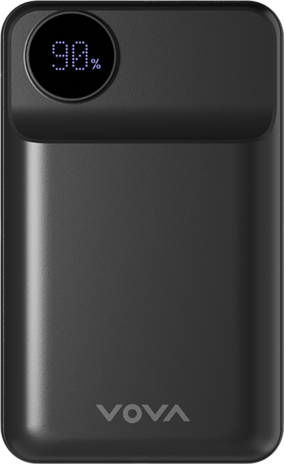 보바 22.5W 휴대용 보조배터리 20000mAh, VA-121, 블랙