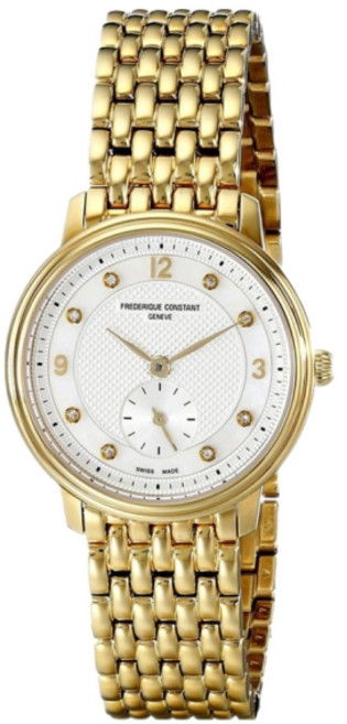 Frederique Constant 康斯登 真鑽超薄石英腕錶