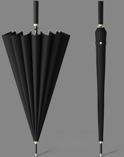 대형 장우산 자동 튼튼한 초대형 우산 골프 의전용 답례품 빗물받이 고급 태풍 킹스맨 손잡이